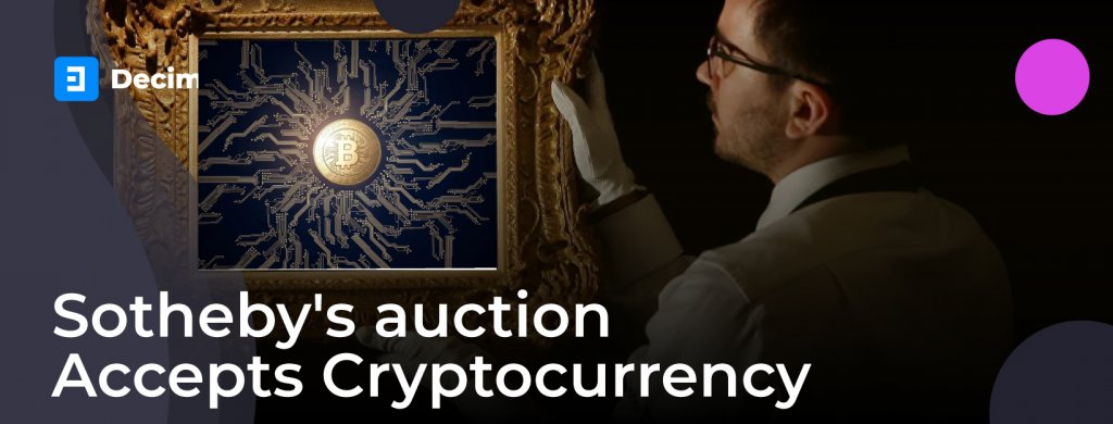 Sotheby's accepts payment in Bitcoin and Ethereum at an auction of diamonds worth about $15 million