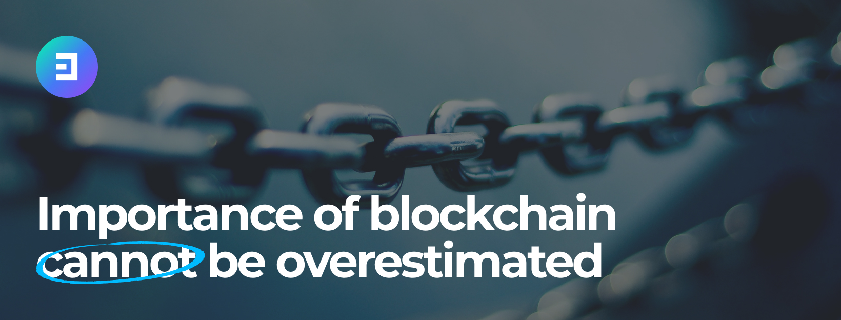 Blockchain is a catalyst for innovation