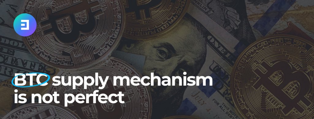 What is wrong with the Bitcoin supply mechanism?