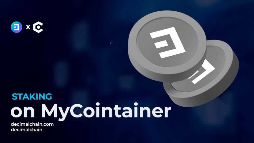 Staking DEL with MyCointainer