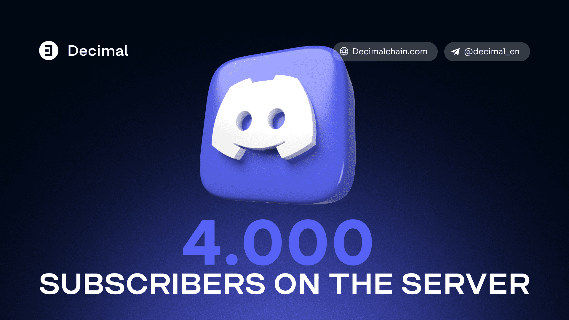 Blockchain news 4,000 Discord followers