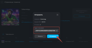 Как отправить NFT блокчейна Decimal в кошелек MetaMask 07.png